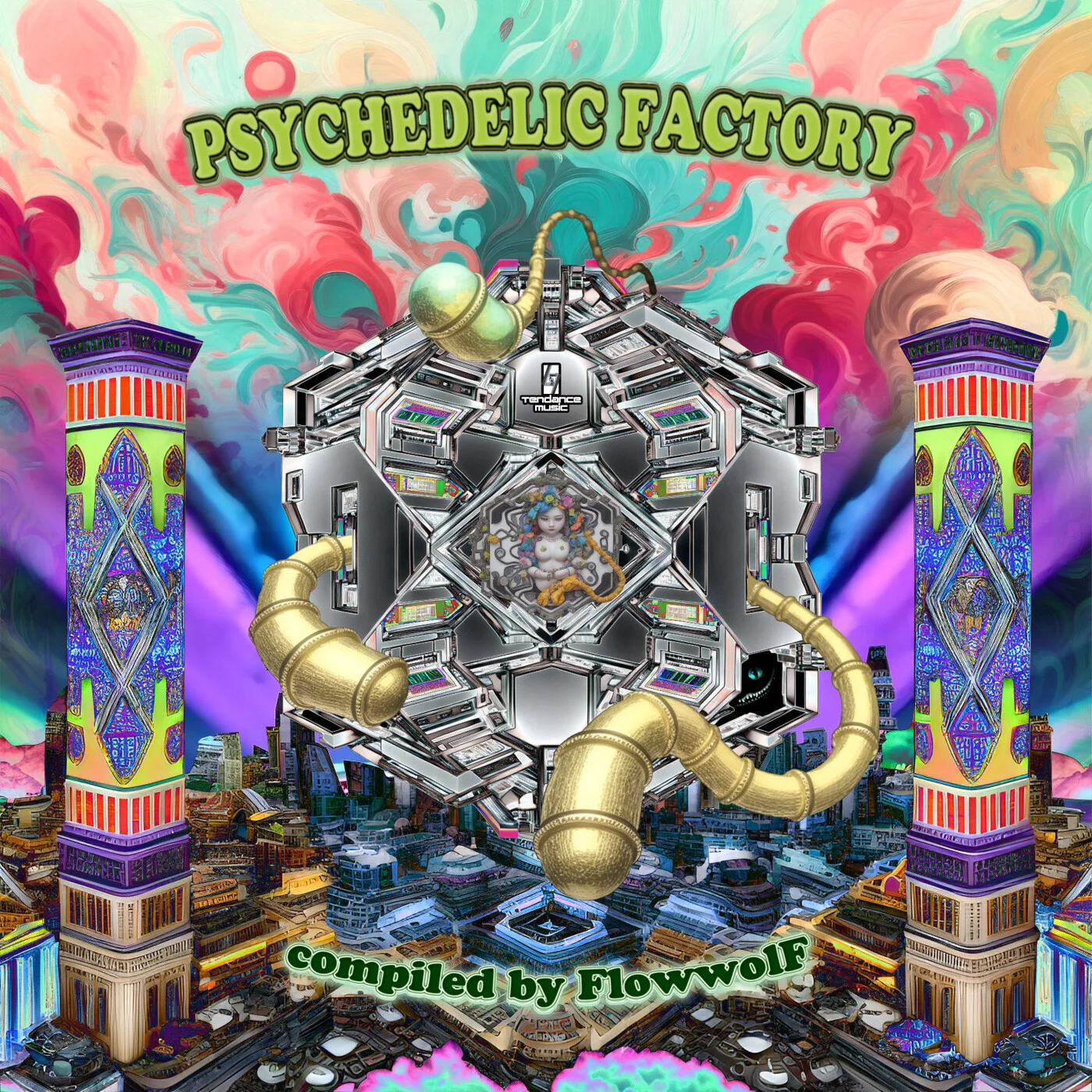 Psychedelic Factory by Various Artists - album artwork
